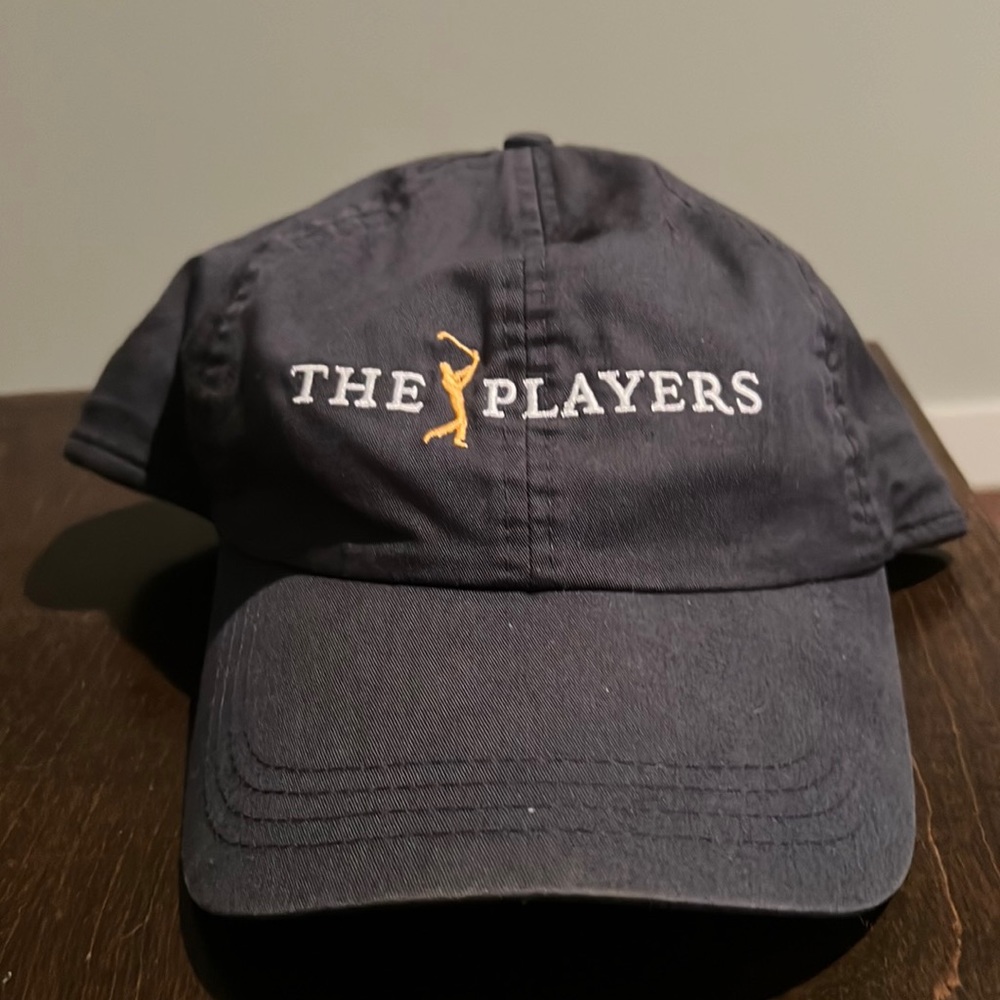 The Players golf hat.
